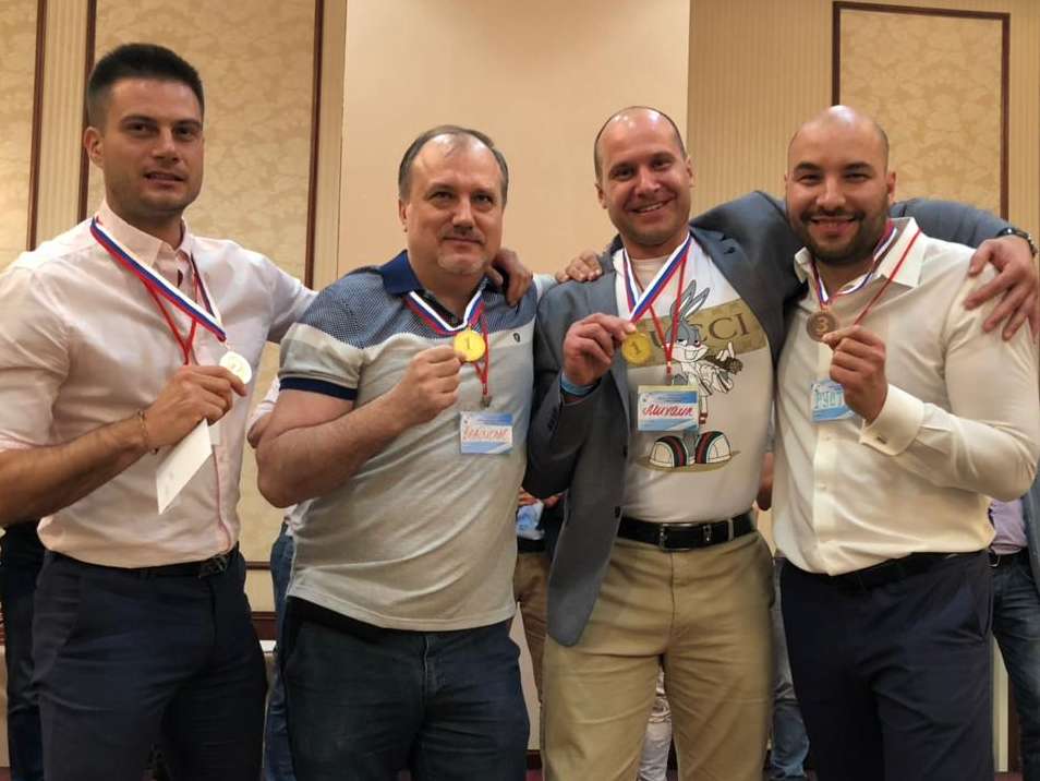 Победители мужского тренинга, май 2018